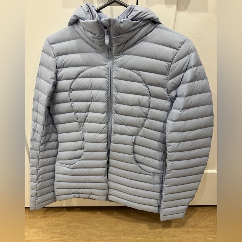 lululemon athletica Light Gray Puffer Jacket